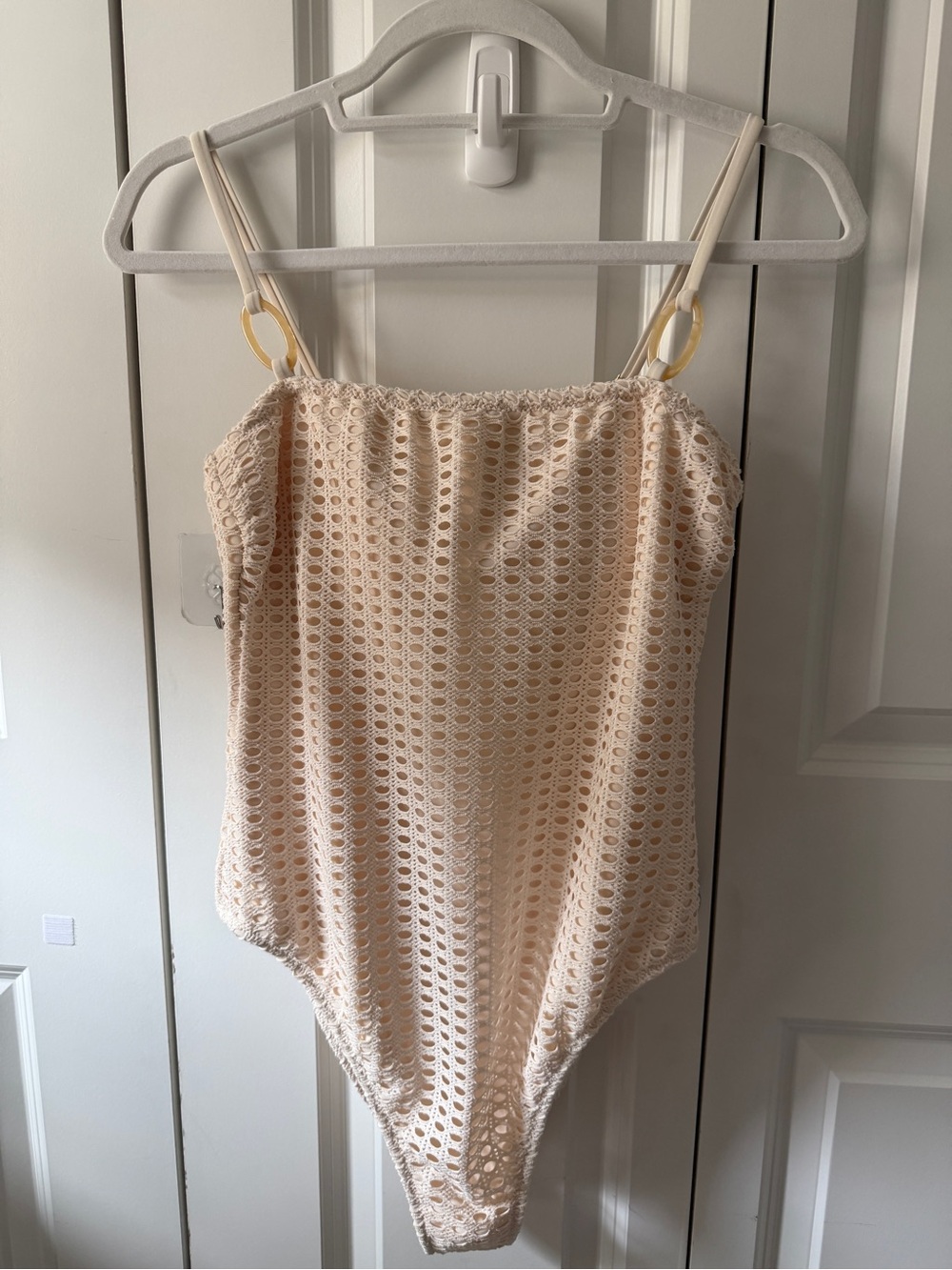Shade & Shore | Cream One-Piece Swimsuit